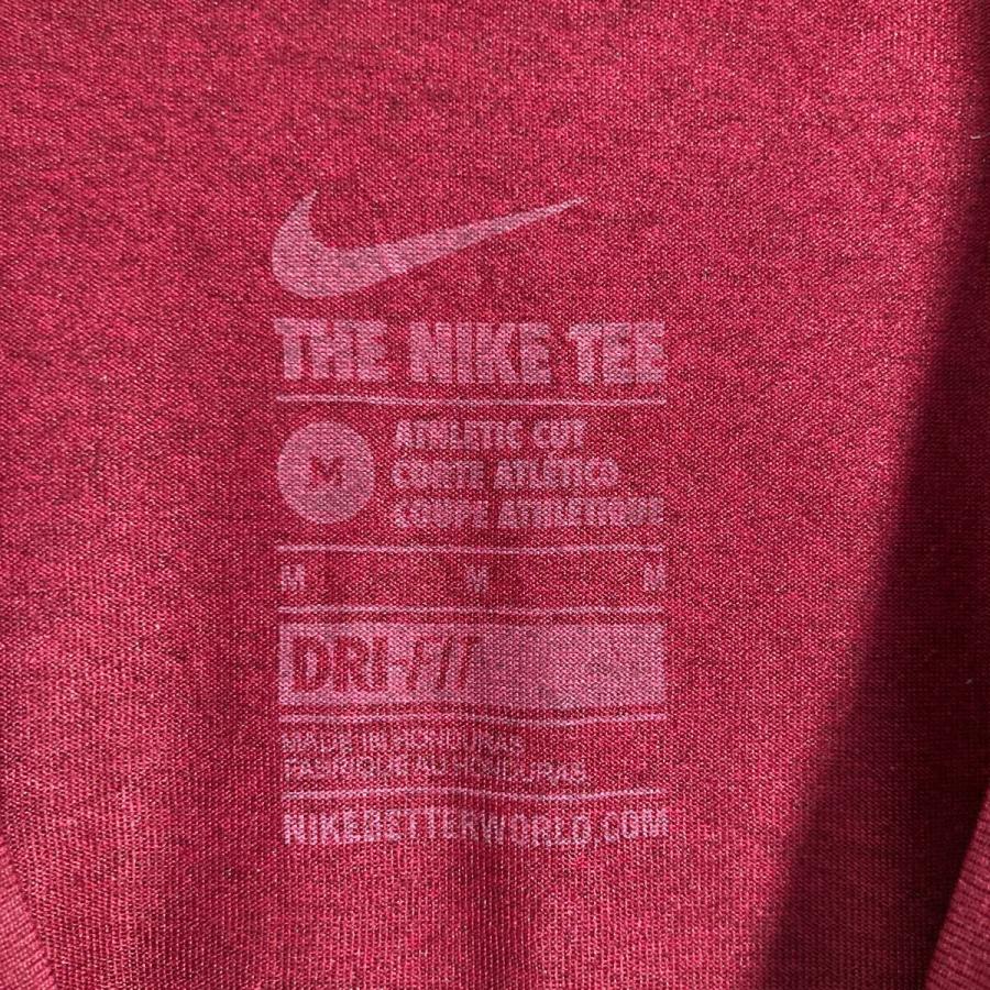 NIKE 半袖 プリント Tシャツ M ボルドー ナイキ ドライフィット 古着卸 アメリカ仕入 a604-6545｜voxtrading9｜07