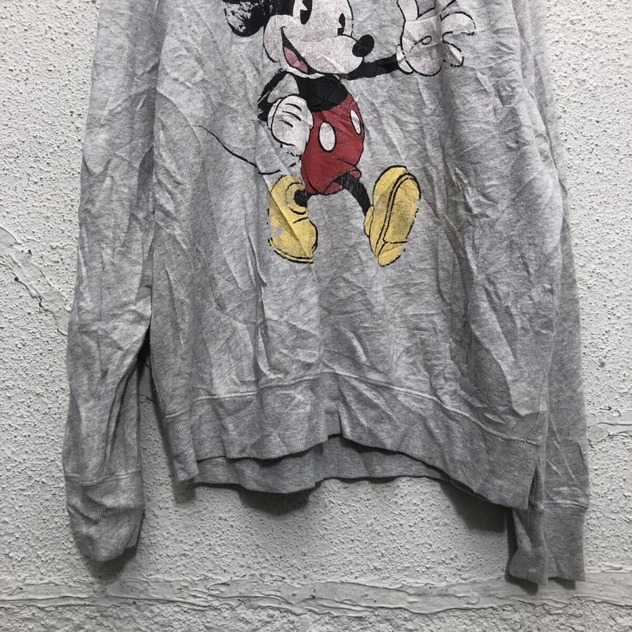 H&Mロゴ スウェット トレーナー エイチアンドエム L グレー