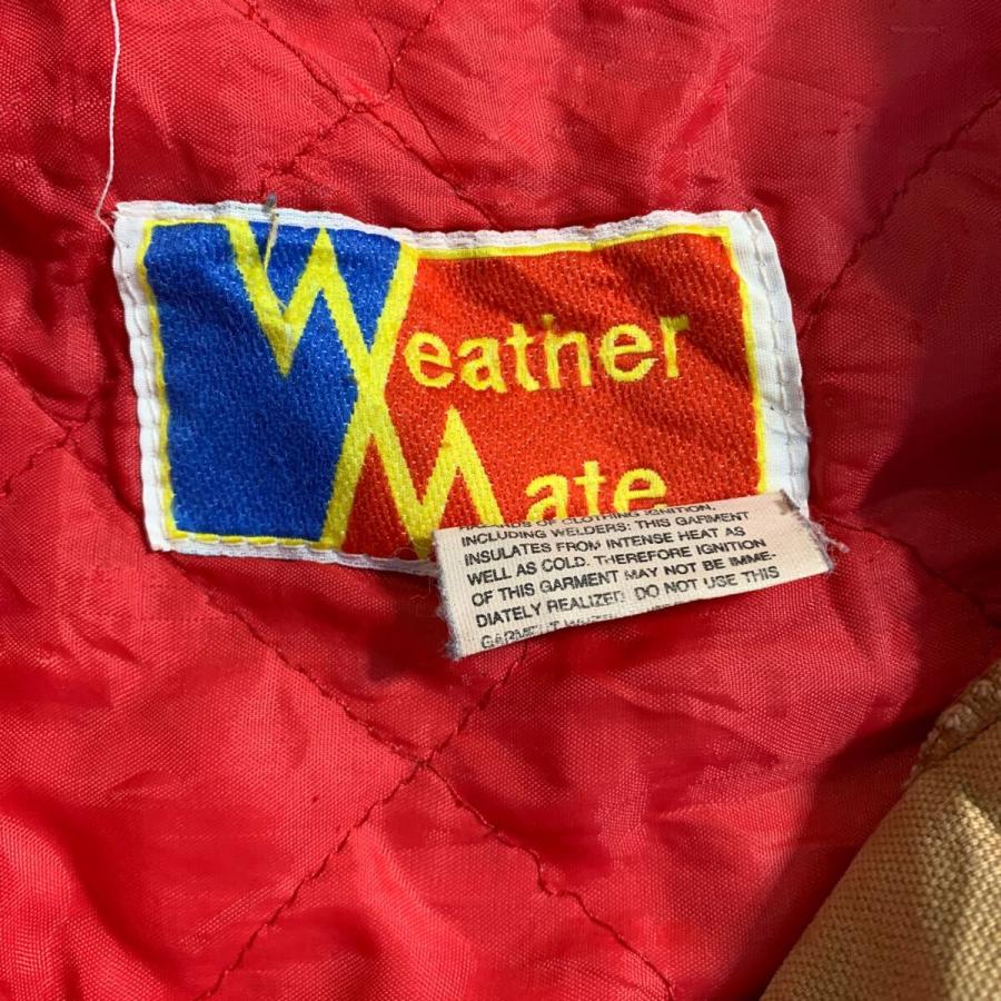 Weather Mate 中綿 ダック 長袖つなぎ W30 キッズ ブラウン