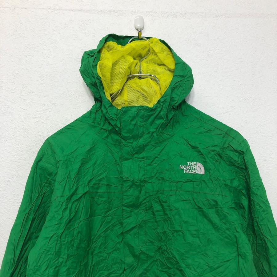 THE NORTH FACE ジップアップ ナイロン ジャケット ザノースフェイス XL グリーン キッズ マウンテン 古着卸 アメリカ仕入 a604-7316｜voxtrading9｜02