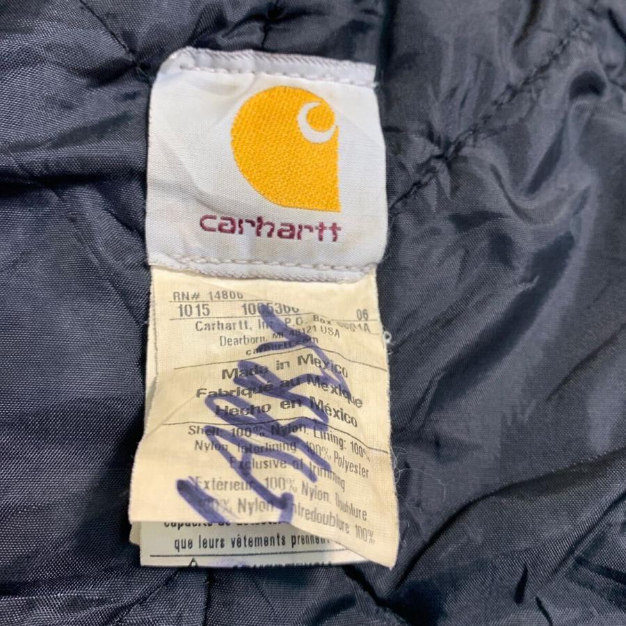 carhartt 中綿 ダック オーバーオール W40 ブラック カーハート メキシコ製 ワークウェア サロペット 古着卸 アメリカ仕入 a605-5041｜voxtrading9｜10