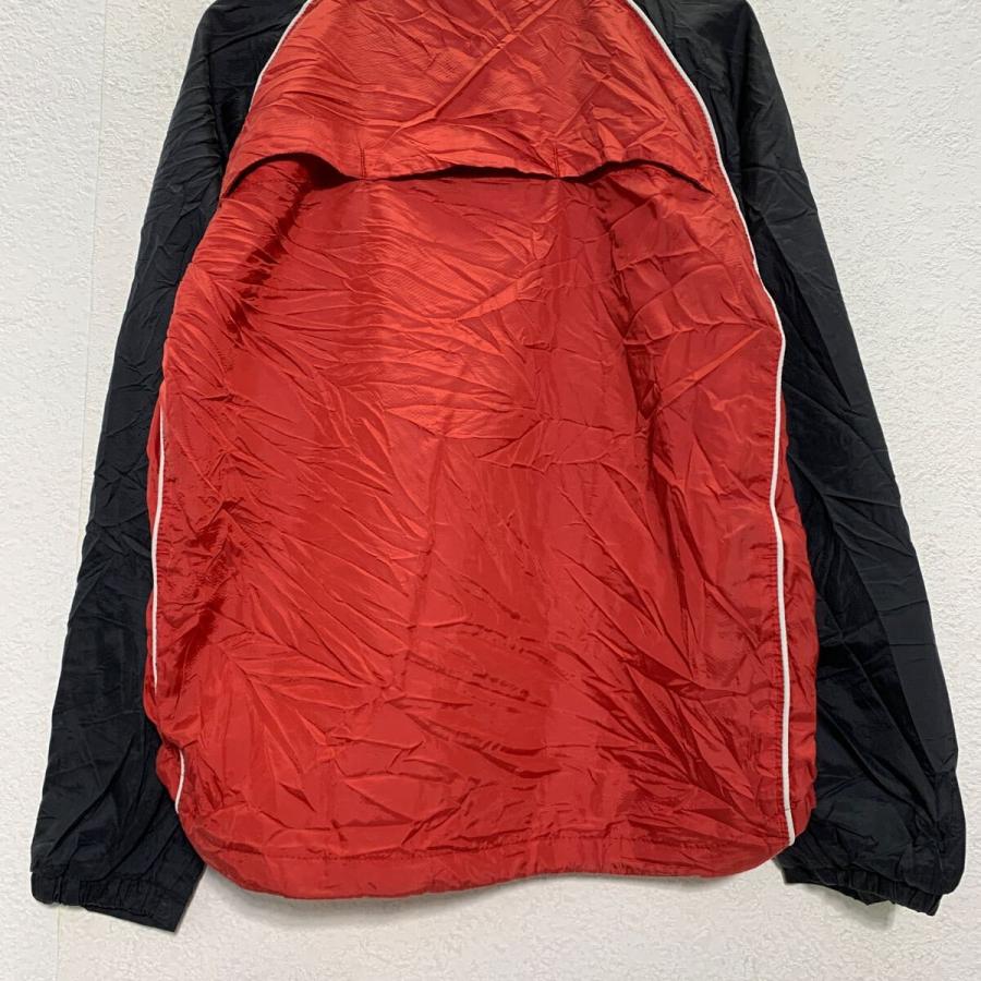 NIKE ナイロン プルオーバー L 150 キッズ レッド ブラック ナイキ