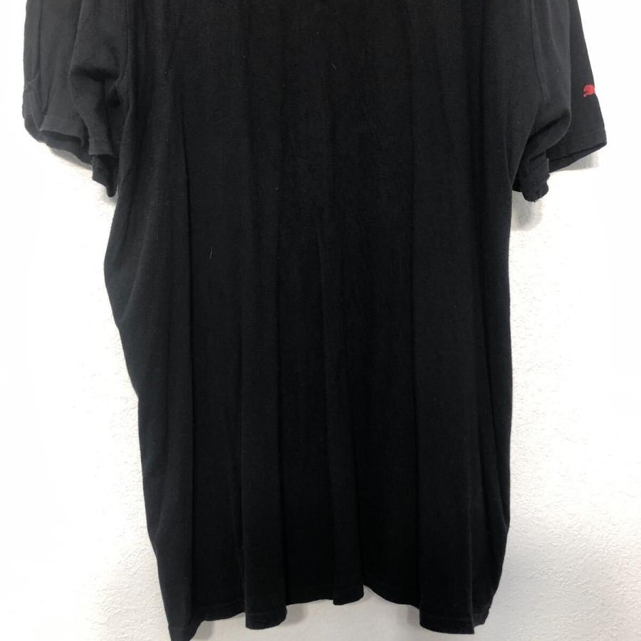 PUMA 半袖 プリント Tシャツ プーマ XXL ブラック ビッグサイズ クルーネック 古着卸 アメリカ仕入 a605-5795｜voxtrading9｜03