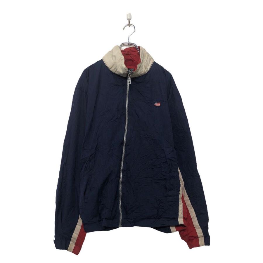 U.S POLO ASSN ジップアップ ナイロン ジャケット XL ネイビー 
