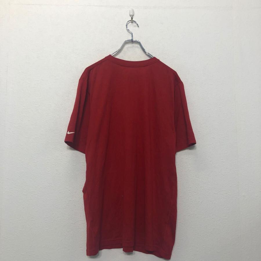 NIKE 半袖 プリント Tシャツ ナイキ Lレッド ドライフィット クルーネック 古着卸 アメリカ仕入 a605-6057｜voxtrading9｜04