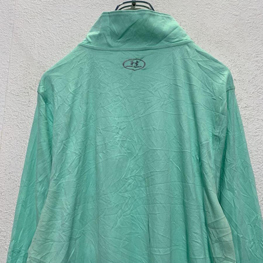 UNDER ARMOUR ハーフジップ トラックジャケット XL ミントグリーン