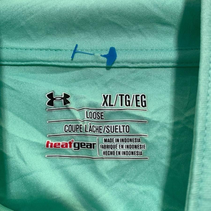 UNDER ARMOUR ハーフジップ トラックジャケット XL ミントグリーン