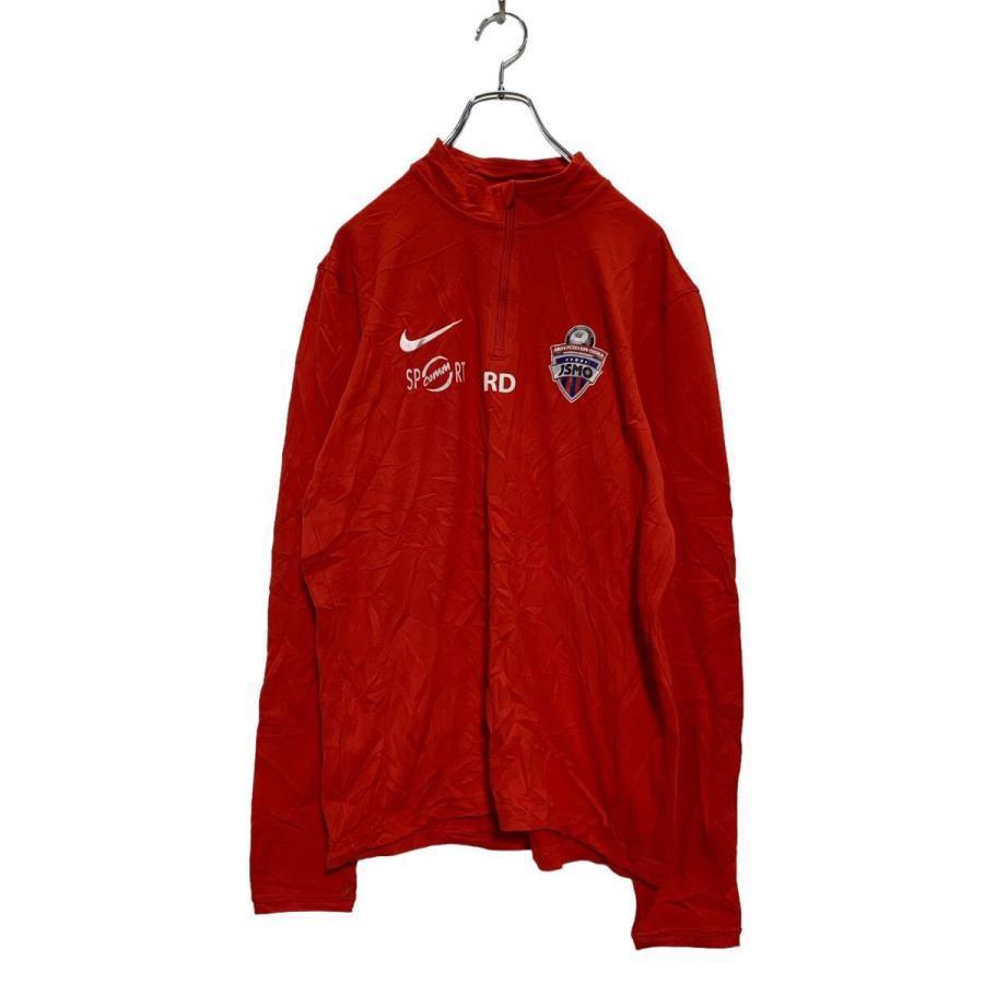 NIKE ハーフジップ トラックジャケット M レッド ナイキ