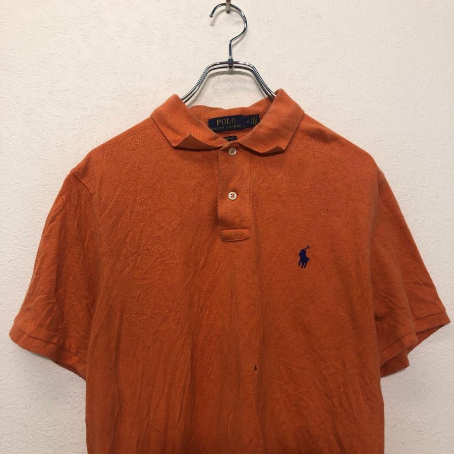 POLO RALPH LAUREN 半袖 無地 ポロシャツ ポロラルフローレン M