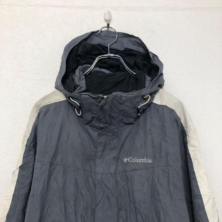 Columbia ジップアップ ナイロン ジャケット コロンビア L グレー 