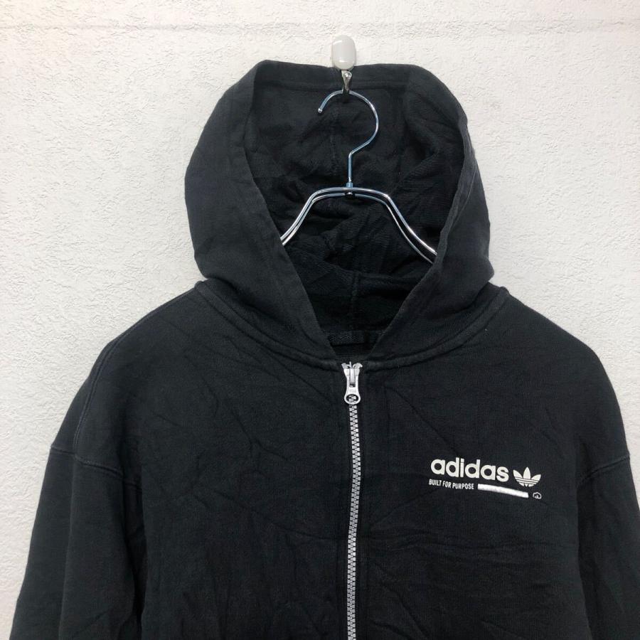 adidas プリント スウェット パーカー アディダス キッズ M~ バック