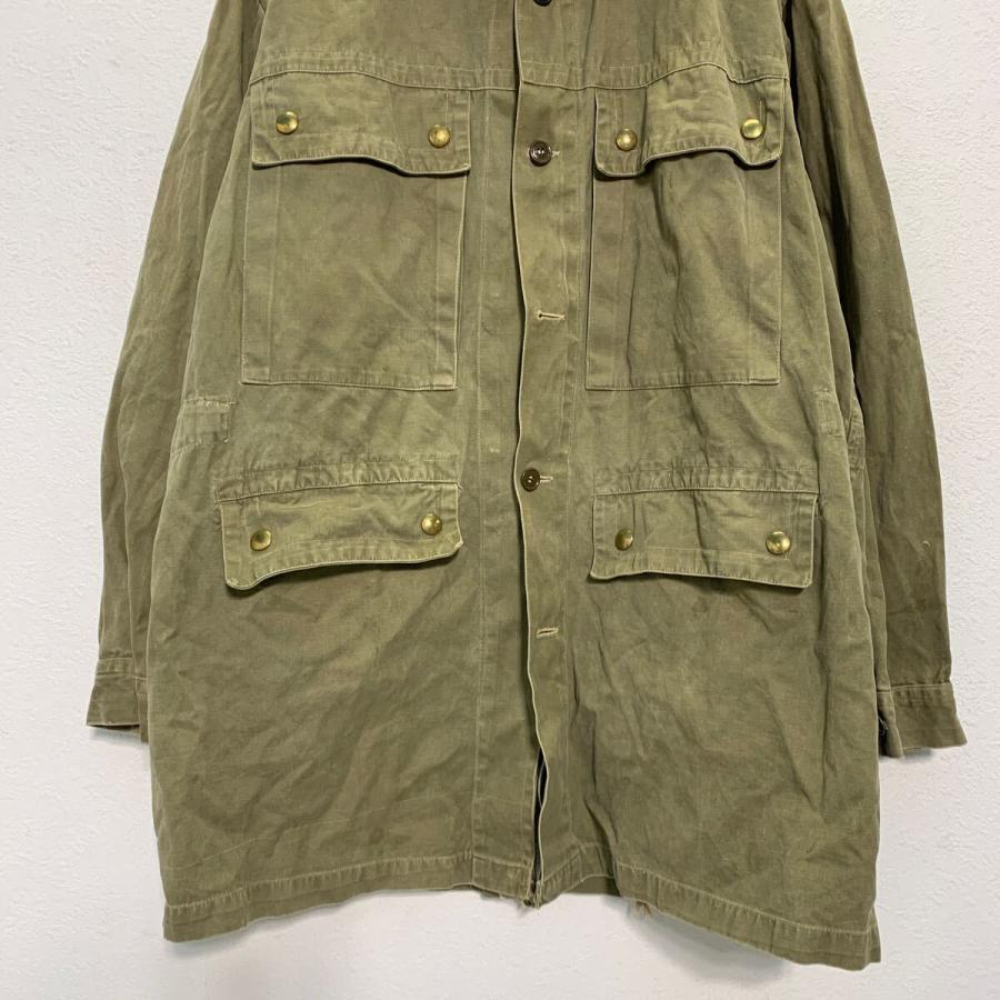 イタリア軍 パラシュートジャケット XL〜 オリーブ 60's〜 ミリタリー