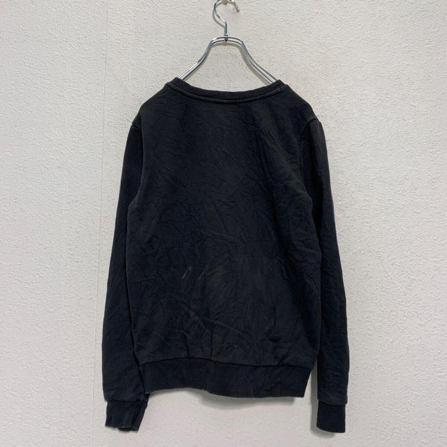 adidas ロゴスウェット トレーナー S ブラック アディダス 裏パイル