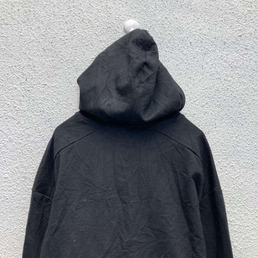 6AS2【SAAD】スウェット　パーカー　インディアンプリント　黒　古着used GILDAN AYDEN プリント プルオーバー パーカー 黒 XL 古着 ブラック