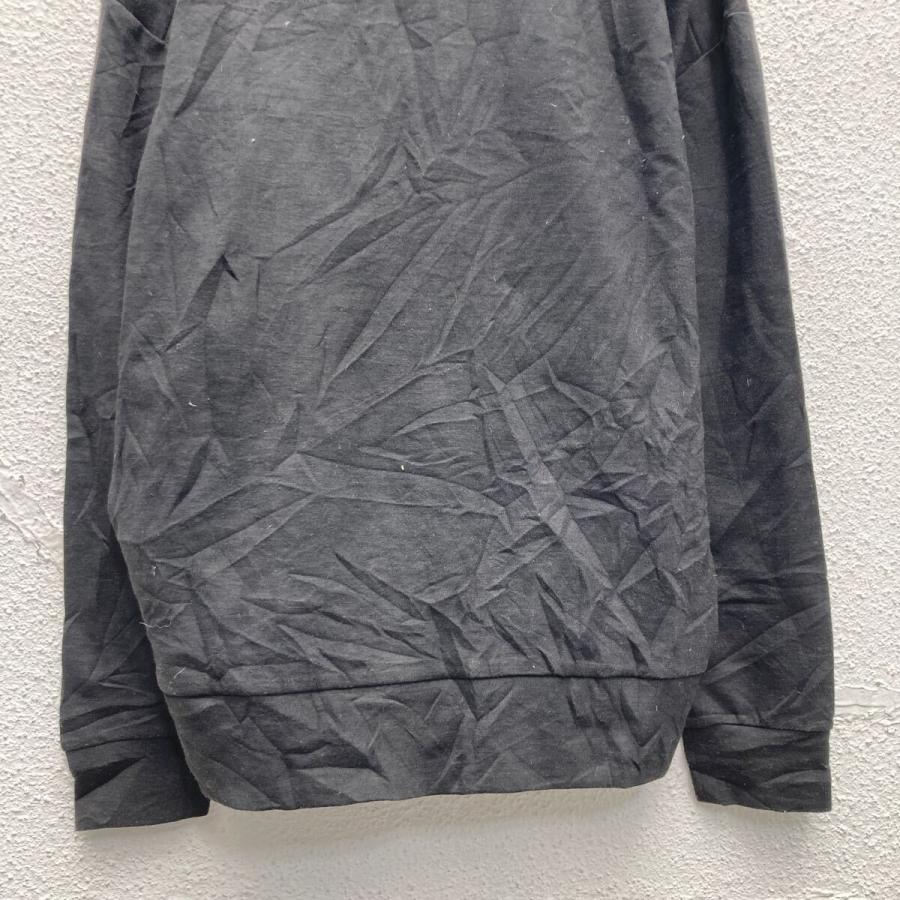 90年代に購入しました　FORUM ブラック パーカー　Lサイズ ZARA プリント スウェット パーカー ザラ L~ ブラック 古着卸 アメリカ