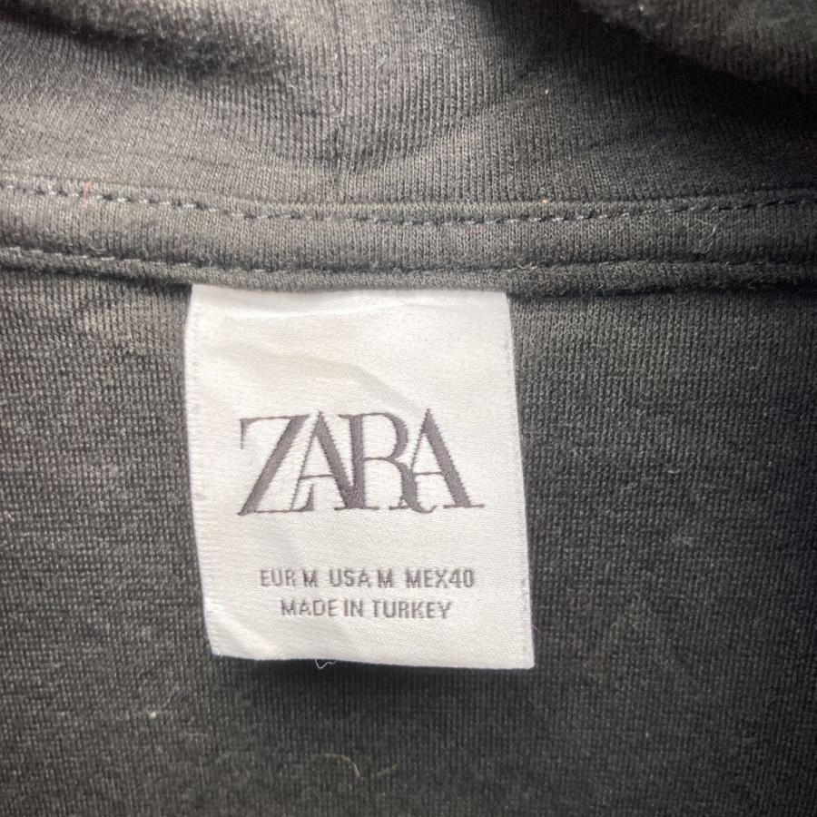 新品 ZARA ザラ 刺繍ニット グレー L タグ付き ZARA（ザラ）の「フラワー刺繍ニット コーデ プルオーバー セーター