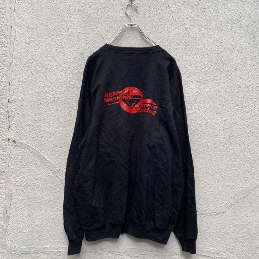 PORT&COMPANY プリントスウェット トレーナー XL ブラック ビッグ