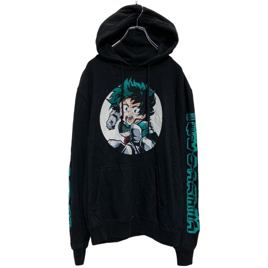 MY HERO ACADEMIA キャラクター プリント スウェット パーカー S