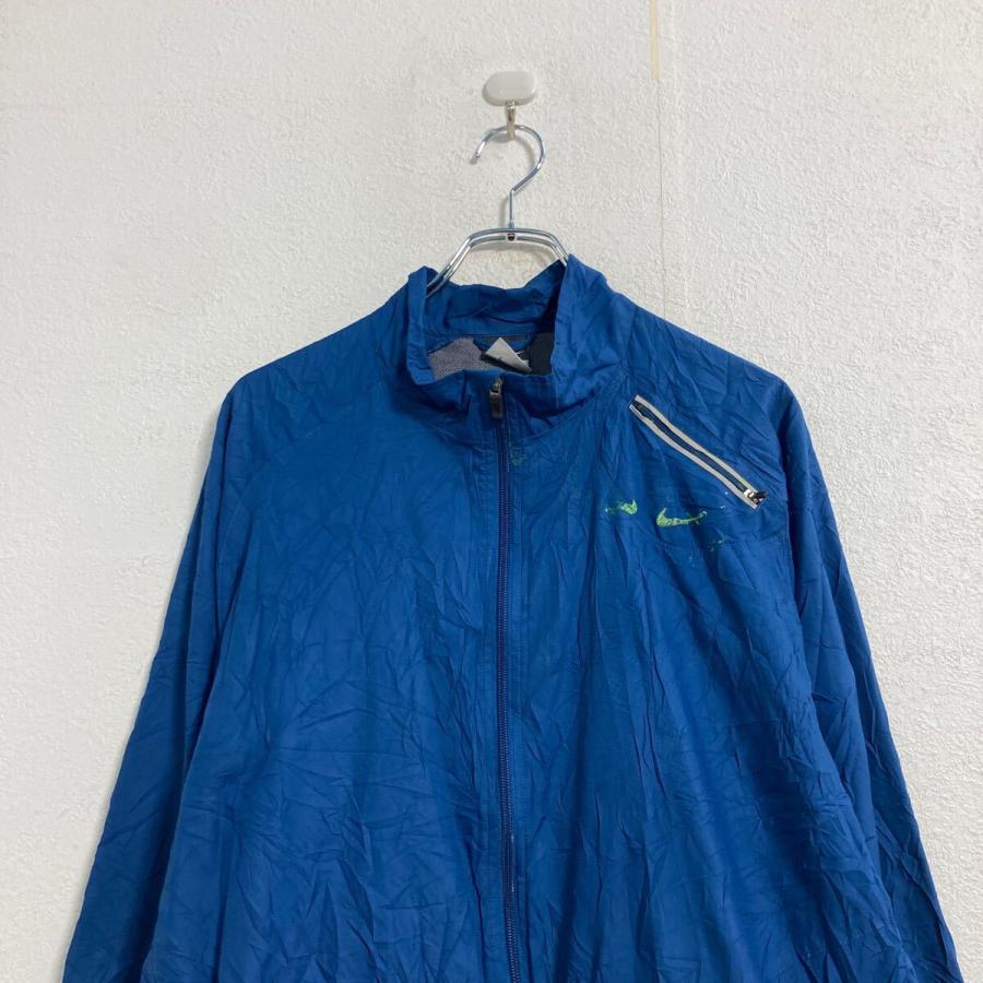 NIKE ナイロンジャケット L ブルー ナイキ ウィンドブレーカー 古着卸