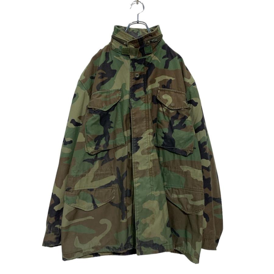 U.S.ARMY M-65 4th フィールドジャケット M オリーブ ブラウン ウッド