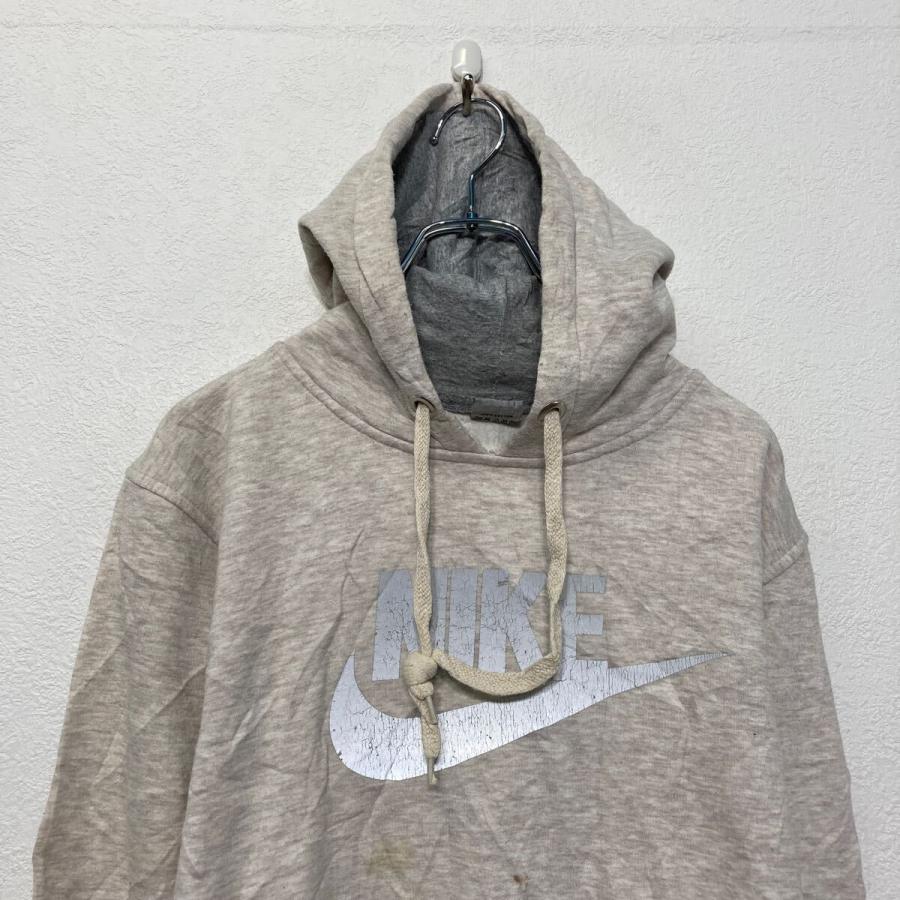 NIKE ロゴ スウェット パーカー ナイキ XXL ライトベージュ 