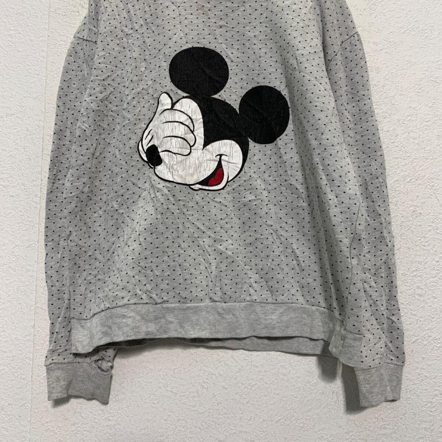 Disney キャラクター プリントスウェット トレーナー M レディース
