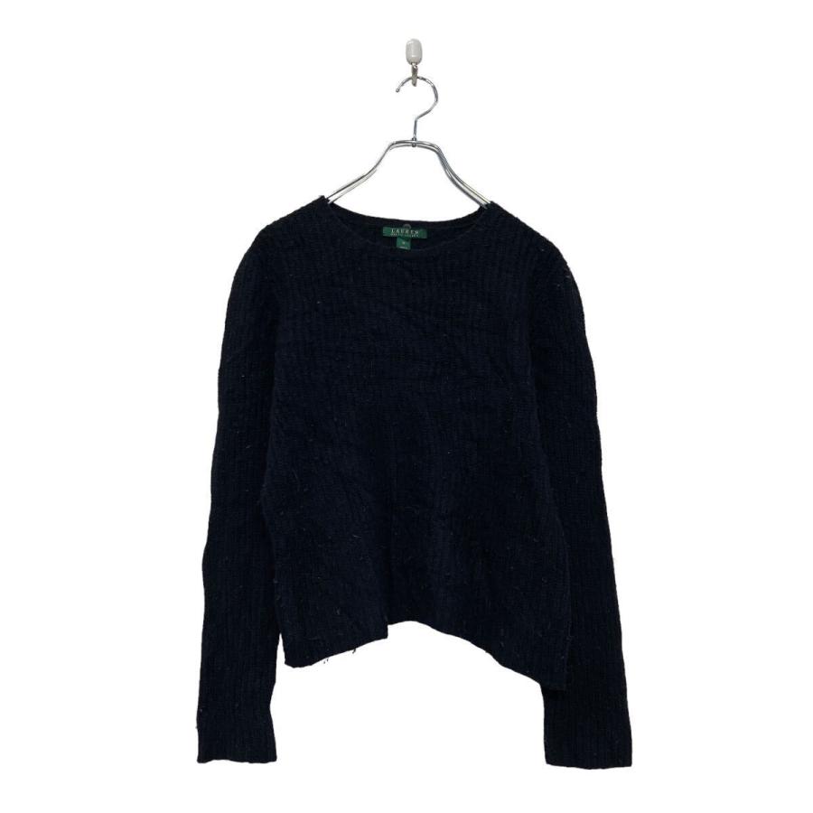美品 LAUREN RALPH LAUREN ローレンラルフローレン ニット M コットン カシュクール レディース AN1406A15 Lauren Ralph コットン ニット セーター ローレンラルフローレン M