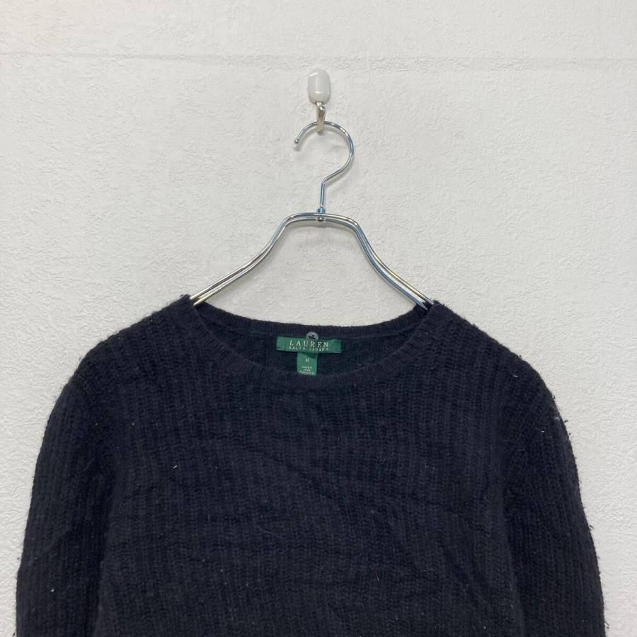 美品 LAUREN RALPH LAUREN ローレンラルフローレン ニット M コットン カシュクール レディース AN1406A15 Lauren Ralph コットン ニット セーター ローレンラルフローレン M