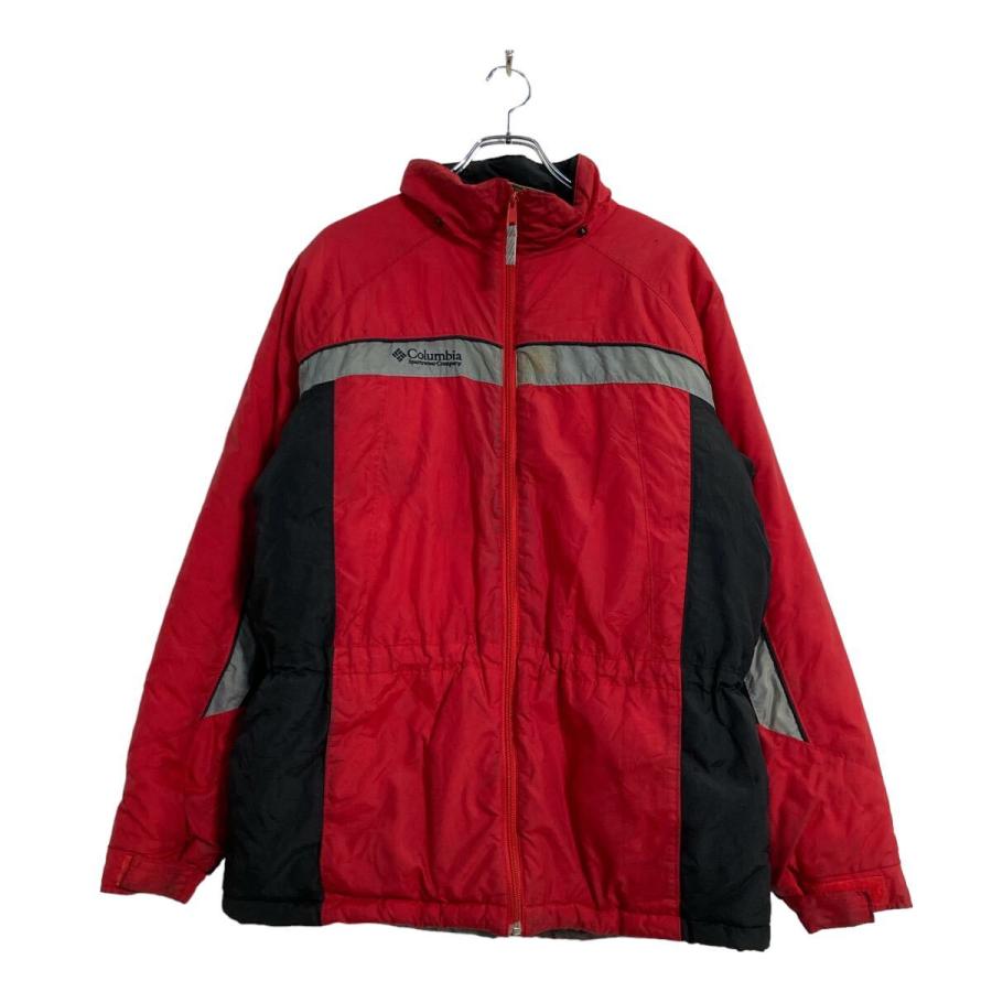 Columbia マウンテンジャケット XL〜 レッド ブラック グレー