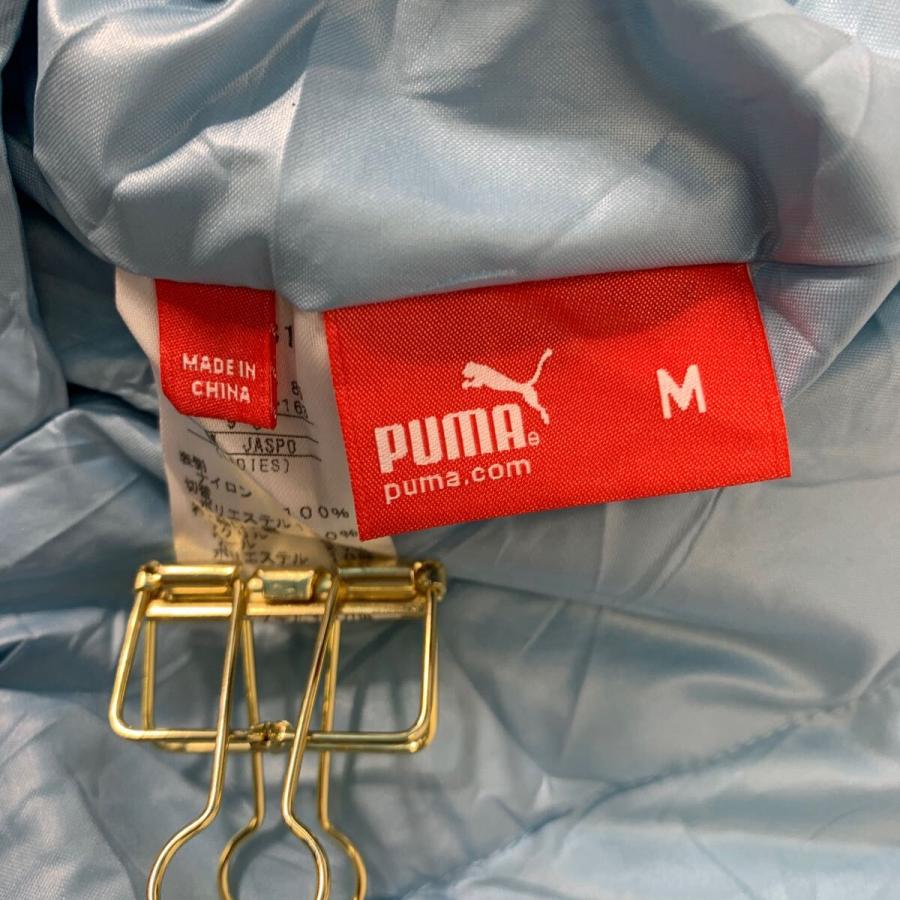 PUMA 中綿 ジップアップ ナイロンジャケット M レディース ライト 
