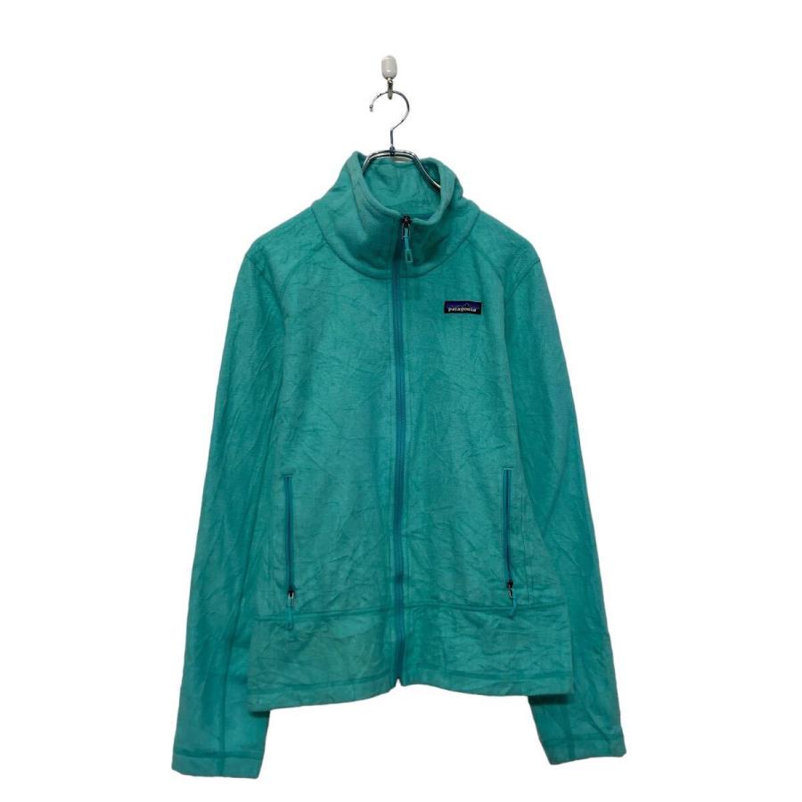 Patagoniaフリース ジャケット パタゴニア M ミントブルー フルジップ  