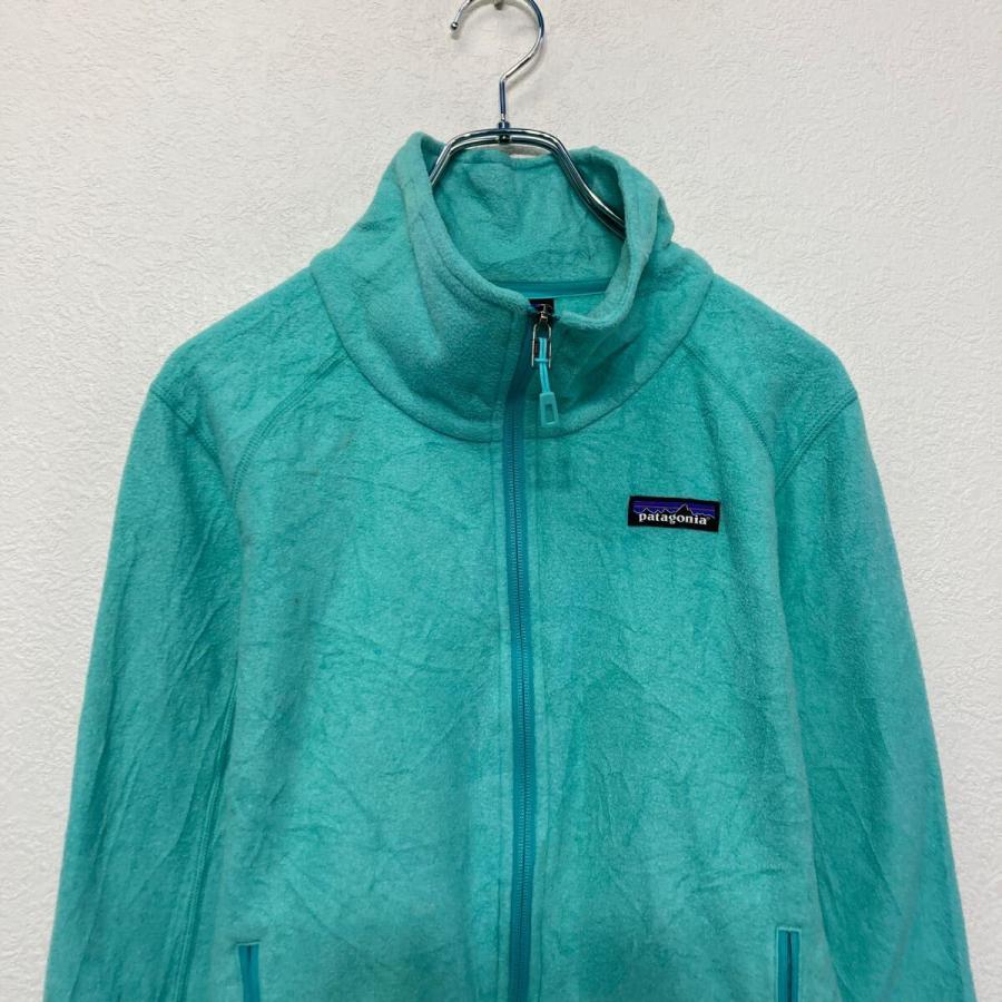 Patagoniaフリース ジャケット パタゴニア M ミントブルー フルジップ  