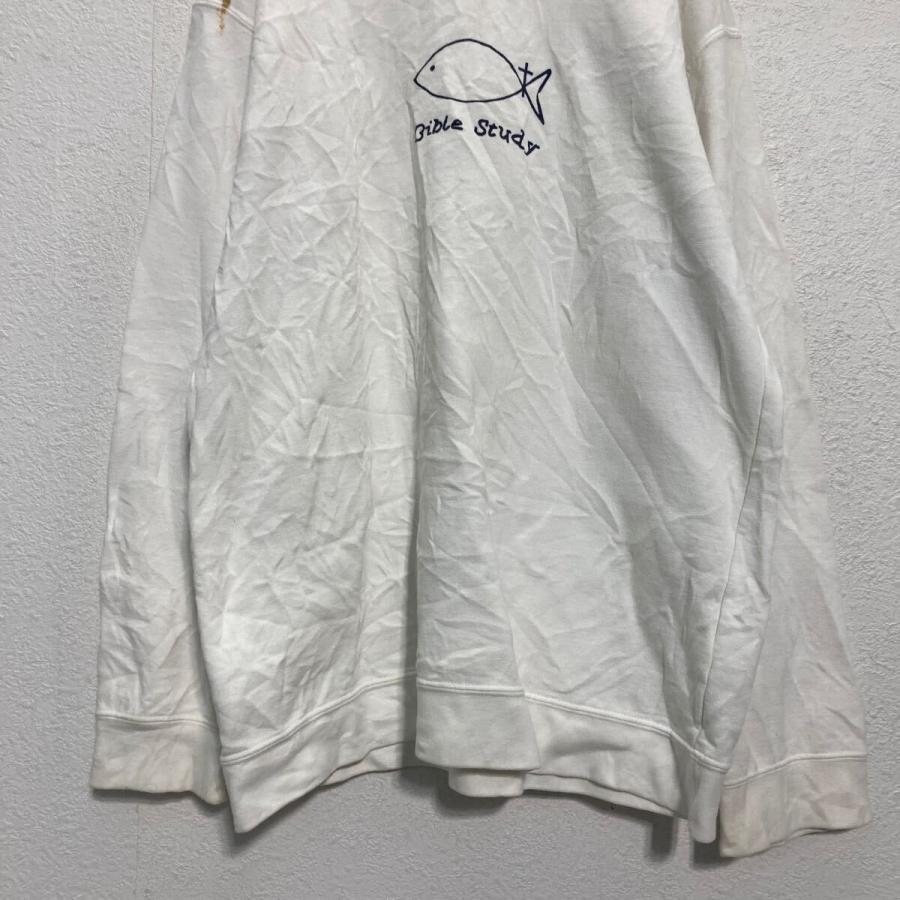 Comfort colors ハーゲンダッツ 両面プリント スウェット 白 L.