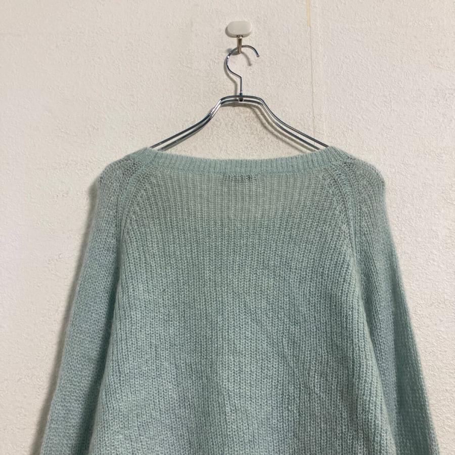 COS モヘア混 ニット セーター レディース M ライトブルー プル COS モヘア混 ニット セーター レディース M ライトブルー プル