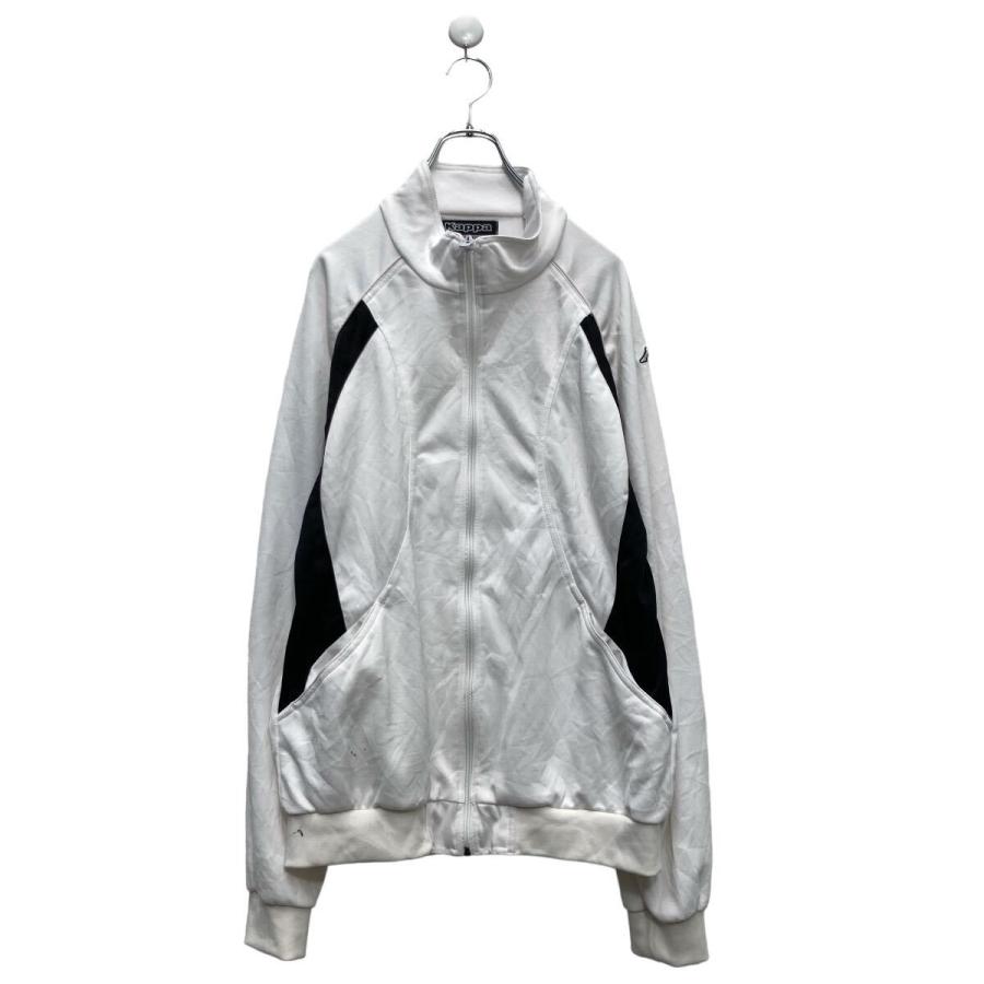 Kappa トラックジャケット XL ホワイト カッパ ジップアップ ジャージ 