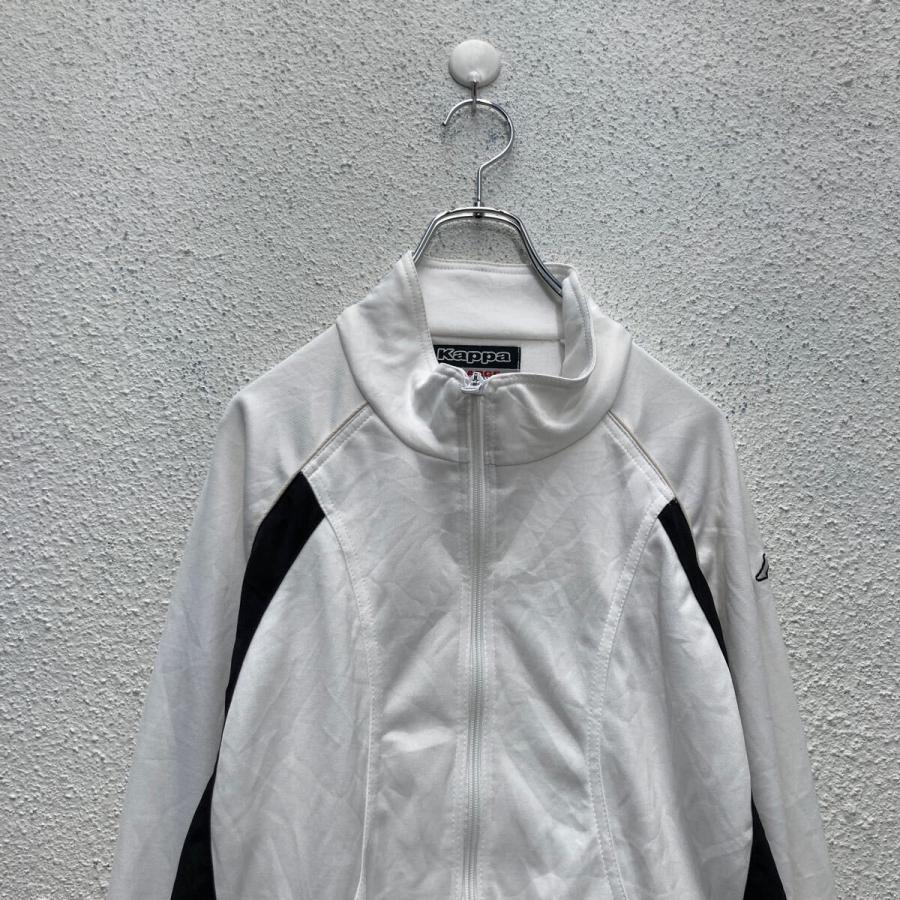 Kappa トラックジャケット XL ホワイト カッパ ジップアップ ジャージ 