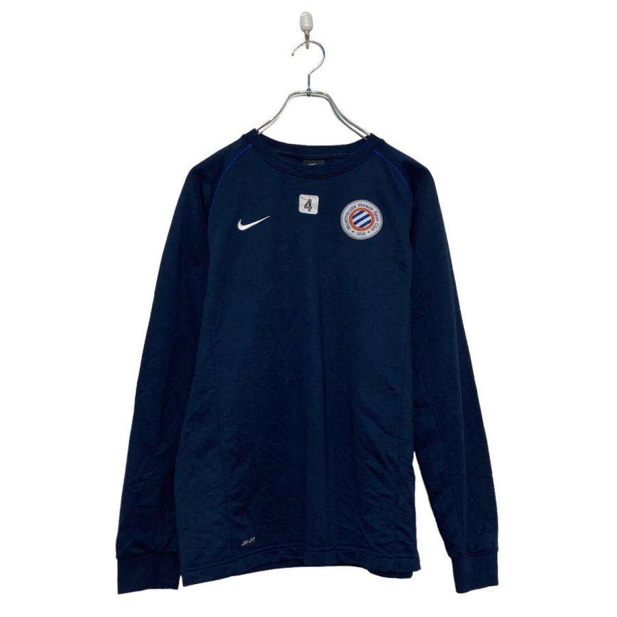 NIKE ロゴ スウェット トレーナー キッズ XL ビッグサイズ ネイビー 