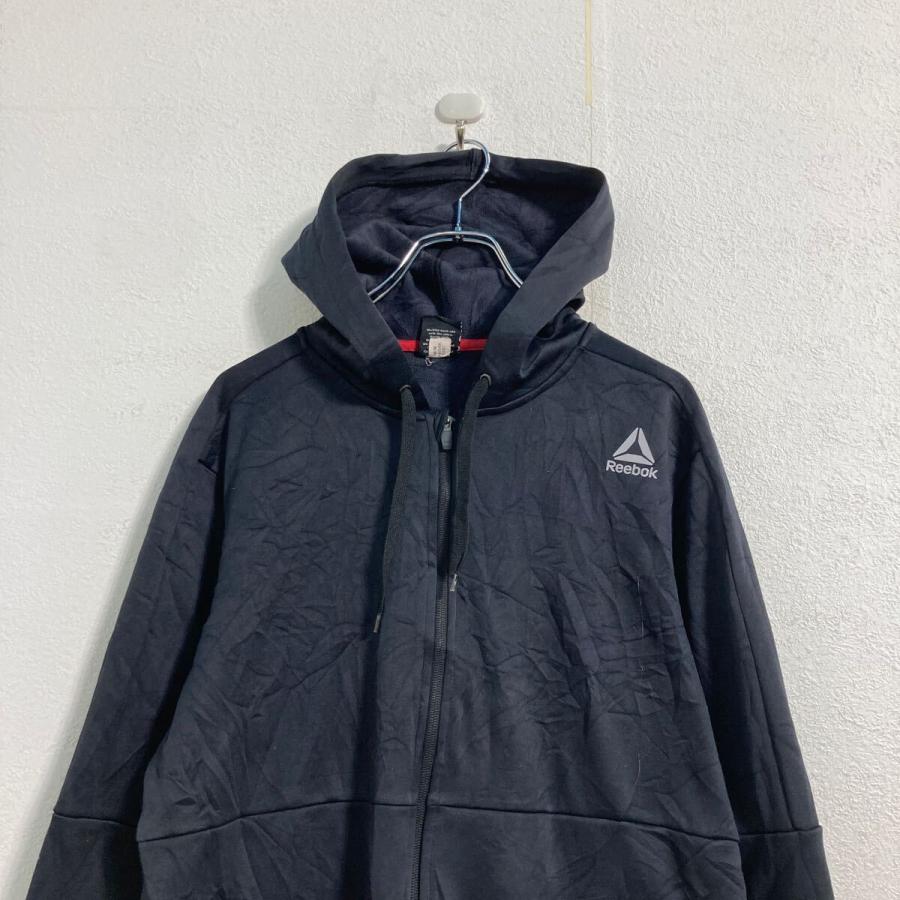 Reebok トラックジャケット M ブラック リーボック パーカー スポーツ 