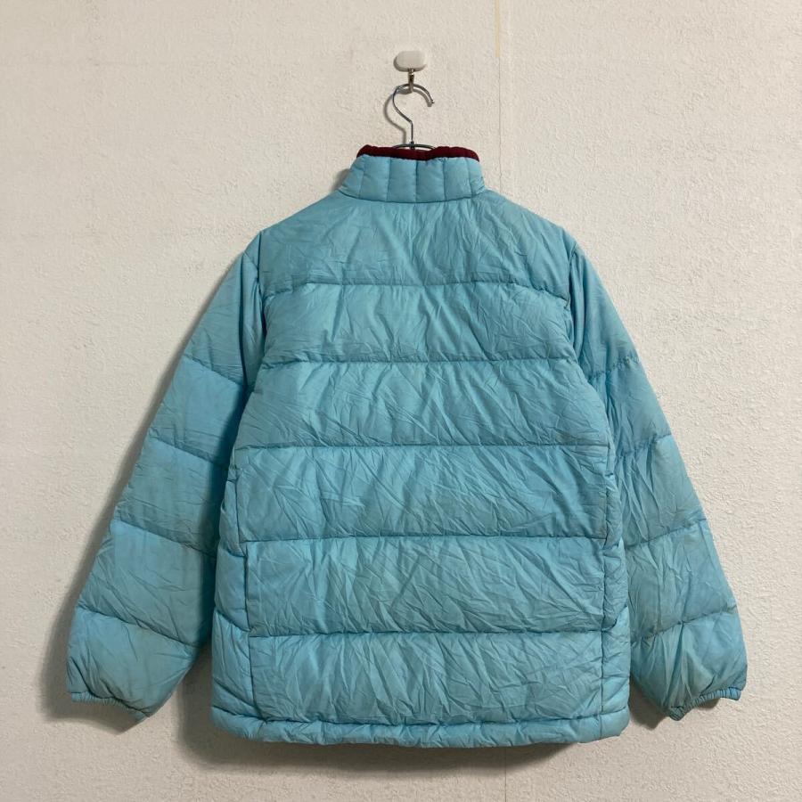 patagonia ダウン ジャケット キッズ L ライトブルー ボルドー 