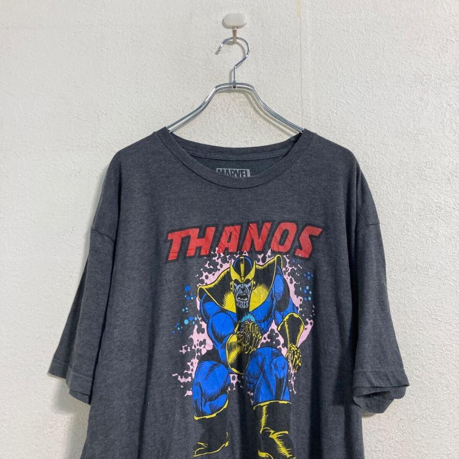 MARVEL 半袖 キャラクター Tシャツ 2XL ダークグレー マーベル サノス 