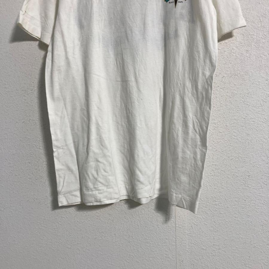 SOF Tee 半袖 プリント Tシャツ L ホワイト バックプリント アメリカ製 