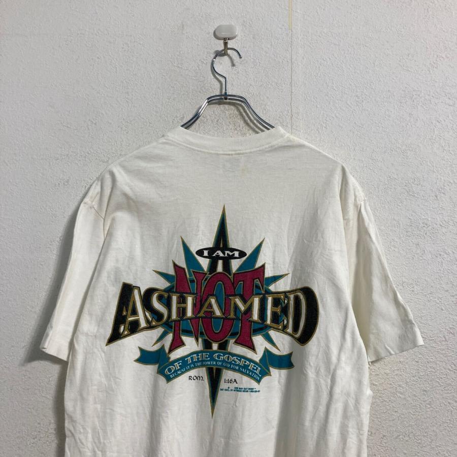 SOF Tee 半袖 プリント Tシャツ L ホワイト バックプリント アメリカ製 