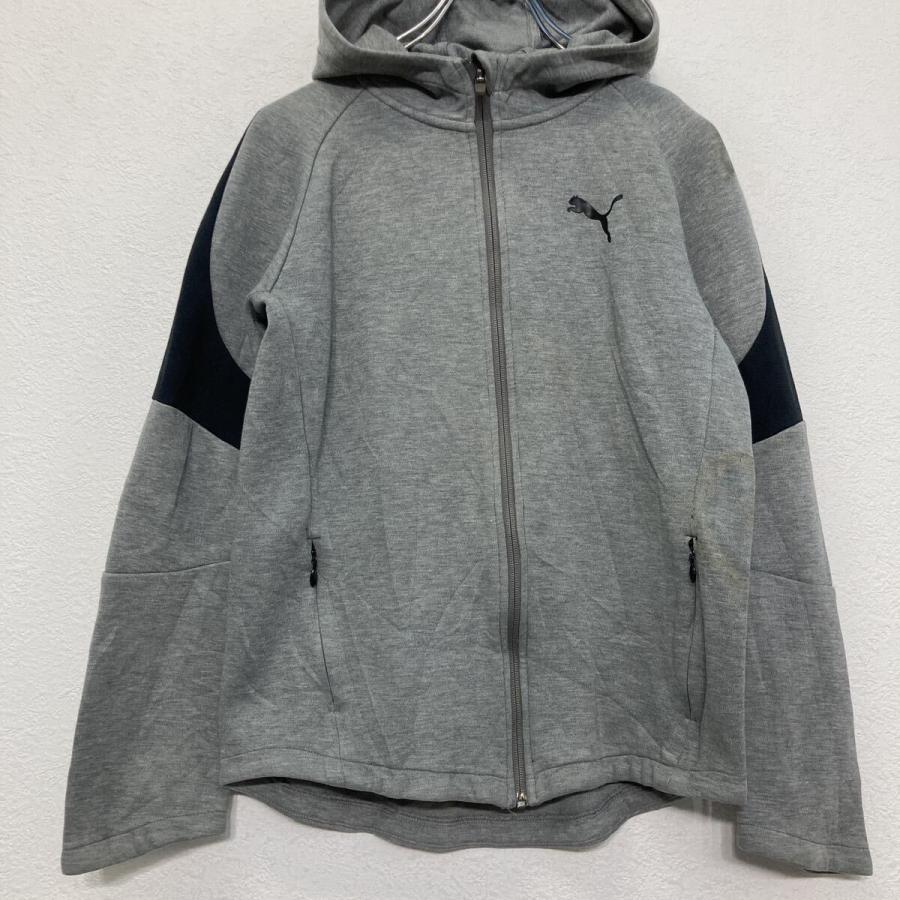 極美品 PUMA プーマ フェラーリ 刺繍ロゴ グレー ジャージ 人気 PUMA（プーマ） トレーナー スウェット メンズ フェラーリ スポーツ