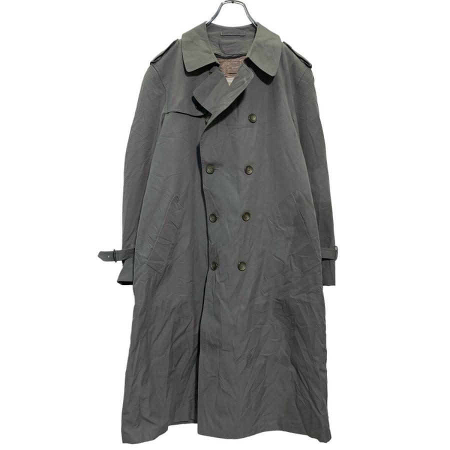 90s LONDON FOG フーデットロングコート ライナー付 オリーブ 42 LONDON FOG トレンチコート M〜 グレー ロンドンフォグ ロングコート