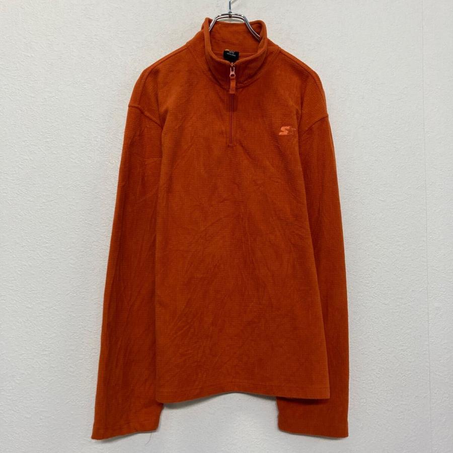 starter プリント スウェット トレーナー スターター XL オレンジ