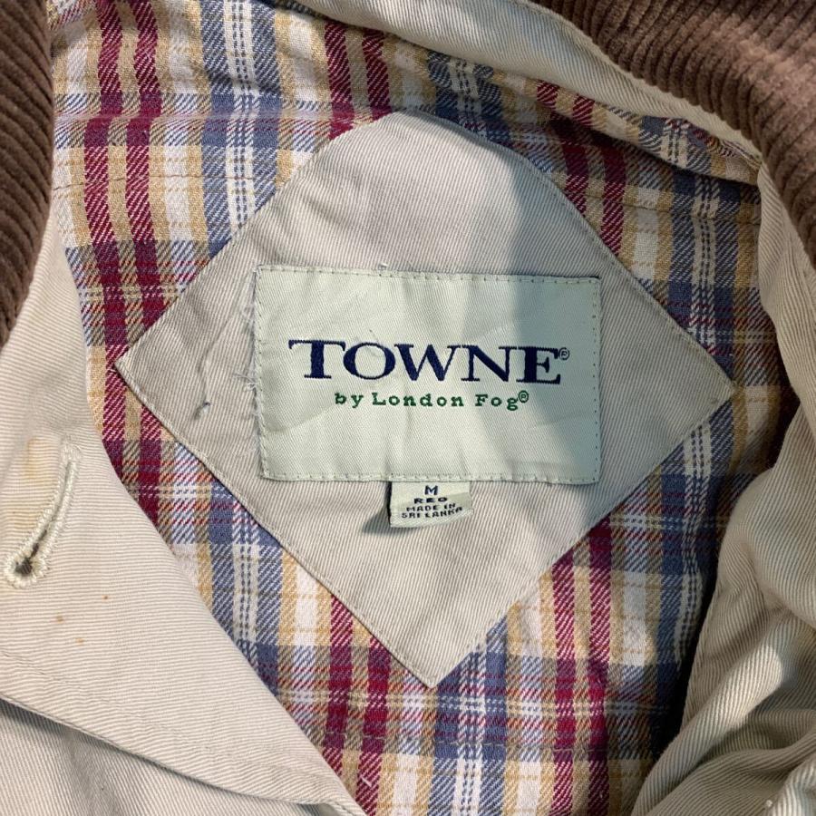 TOWNE by LONDON FOG 中綿 ハンティングジャケット M ライトベージュ