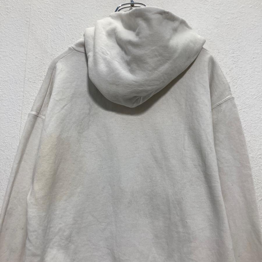 Champion ロゴスウェット パーカー M オフホワイト チャンピオン