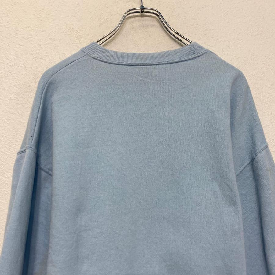 JERZEES プリント スウェット トレーナー L ライトブルー 裏起毛