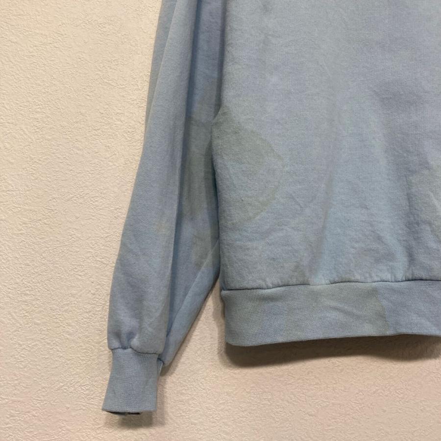 JERZEES プリント スウェット トレーナー L ライトブルー 裏起毛