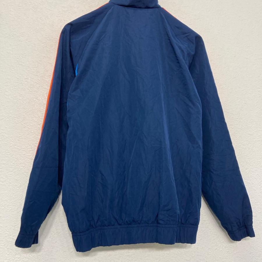 adidas プリント ジャージ アディダス キッズ M~ ネイビー ジップ